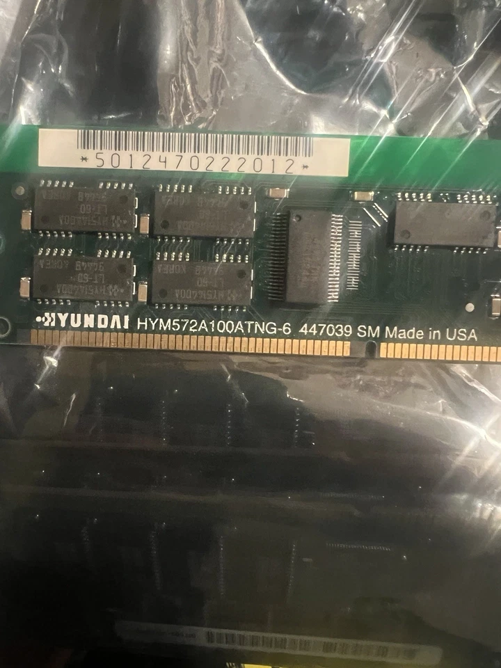 Sun 501-2470 8 MB 168 PINES 5,0 V ECC 1 x 72 página rápida 60 n DIMM / AHORRO 5 Foto 1 de 3