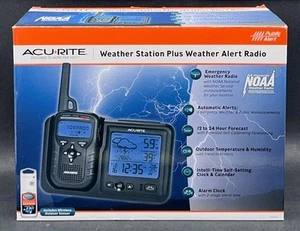 AcuRite 08580 Weather Station Alert Handheld Portable Radio w/Sensor - NEW OPEN - Picture 1 of 6