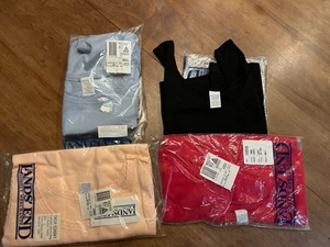 Lands End Ladies Cotton Tank Tops, NWT, Size Large, 4 shirts - Picture 1 of 6