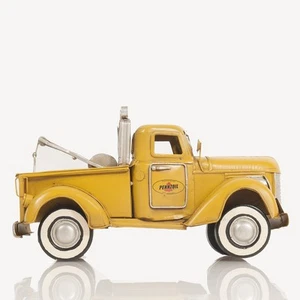 1926 Pennzoil Tow Truck Yellow Metal Handmade - Picture 1 of 17