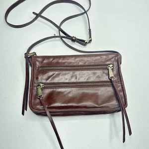 Bandolera HOBO International Mission de cuero marrón de colección - Imagen 1 de 10