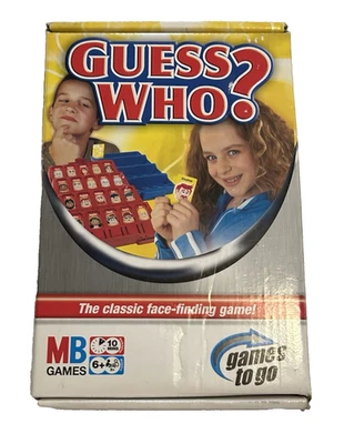 MB Games: Guess Who? Travel Edition Classic Fun Family Game - VG Used Condition - Image 1 of 4