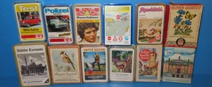 12 Quartett-Kartenspiele 50-80erJahre Autos,Karl May,Rennfahrer,Tiere,etc.2#8275 - Bild 1 von 5