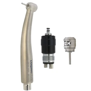 Dental High Speed Handpiece Air Turbine Titanium S-MAX NSK QD-J Coupling 4 Hole - Picture 1 of 50