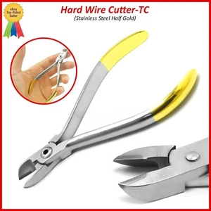 Dental Hard Wire Cutter TC Orthodontic Braces Pin Ligatures Heavy Duty Pliers CE - Picture 1 of 4