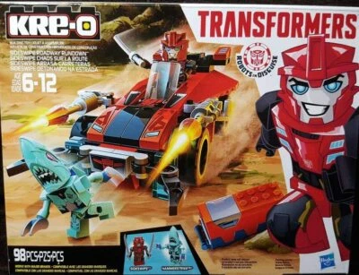 Transformers Kre-O Robots in Disguise SIDESWIPE Roadway Rundown Construction Set - Image 1 of 2