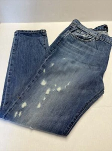 J BRAND Tate Boyfriend Mid-rise Stretch Blue Jeans L22107 Size 31 NWT - Picture 1 of 8