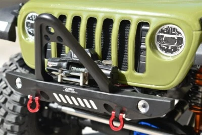 Aluminum Front Bumper  for AXIAL 1/6 SCX6 JEEP JLU WRANG LER 4WD - Image 1 of 4