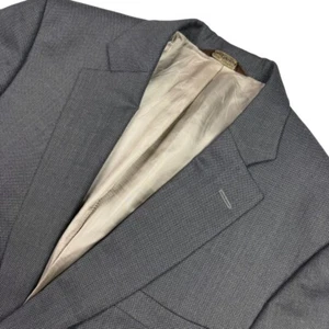 Paul Stuart Men’s 100% Wool 2-Button Blazer Jacket Gray • 41S - Picture 1 of 11