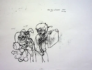 Bucky O'Hare and the Toad Wars TV Series 1991 Production COPY MODEL SHEET Marvel - Picture 1 of 2