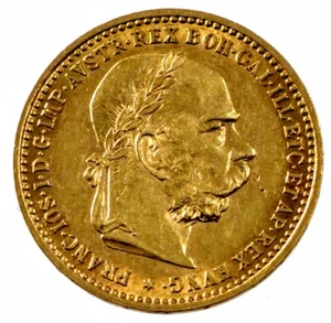1905 Austria ๐ฆ๐น 10 crowns gold coin - Picture 1 of 9
