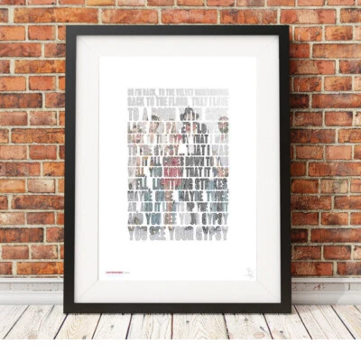 FLEETWOOD MAC  ❤ Gypsy  - song lyrics poster art Limited Edition Print - Image 1 of 4