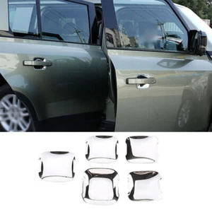 Exterior Side Door Bowl Cover Trim 5pc Fit For Defender 110 2020-2022 Chrome ABS - Picture 1 of 10