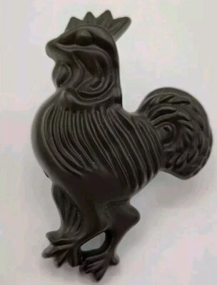 Lote de 5 perillas de gabinete ATLAS ROOSTER BRONCE ENVEJECIDO tiradores - 3 caras DERECHA Y 2 IZQUIERDA Foto 1 de 4