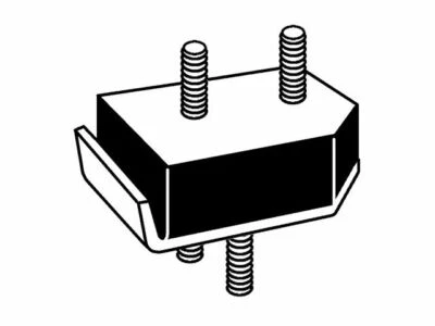 Para Dodge Coronet 1965-1970 montaje motor delantero derecho 26921CX 1966 1967 1968 1969 Foto 1 de 2
