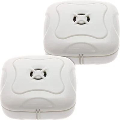 2 Pack Water Leak Detector 95 Db Flood Detection Alarm Sensor For Bathrooms Base - Image 1 of 4