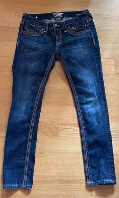 ReRock For Express Styled In Los Angeles Women's Skinny Jeans 6S Selvedge - Image 1 of 4