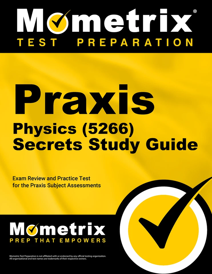 Praxis Physics (5266) Secrets Study Guide - Image 1 of 1