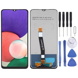 Für Samsung Galaxy A22 5G Display Full LCD Einheit Touch Reparatur Schwarz Teil - Zdjęcie 1 z 3