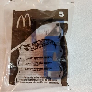 McDonald's Hot Wheels Mattel 2003 Happy Meal Blings Hyperliner Blue #5 NIP 2004 - Picture 1 of 6