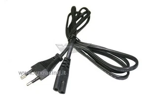 VRX00006S CAVO ALIMENTAZIONE DA 38 cm 2 POLI PER CARICABATTERIE POWER CABLE VRX - Picture 1 of 1