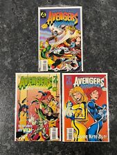 The Avengers Unplugged #1-3 (1995-96, Marvel Comics) Lot x3