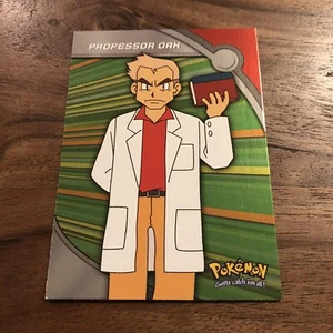 HV12 Professor Oak Heroes & Villains Foil Topps TV Animation Series 3 Pokemon - Picture 1 of 6