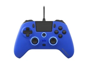 EgoGear - Manette filaire SC10 bleue avec port audio pour casque pour PS4 et PC - Photo 1/10