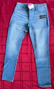 Kinder Place Mädchen Stretch Denim Jeggings Gr. 12 - mittelblaue Waschung - NEU - Bild 1 von 4