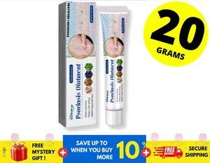 Psoriasis Dermatitis Eczema Natural Cream Skin Treatment Ointment - Picture 1 of 12