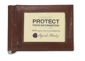Osgoode Marley RFID Money Clip Wallet 1121 - Picture 1 of 3