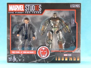 Marvel Legends First Ten Years #1 Tony Stark / Iron Man Mark I Sealed Imperfect - Picture 1 of 3