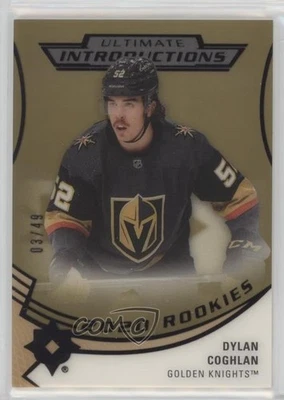 2020 Ultimate Collection Introductions Gold /49 Dylan Coghlan #UI-52 Rookie RC - Image 1 of 2