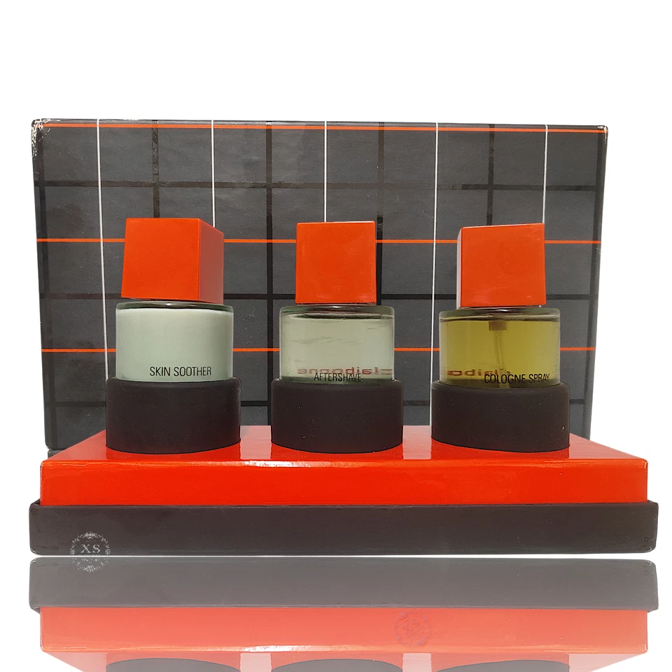 JUEGO DE 3 PIEZAS CLAIBORNE DE LIZ CLAIBORNE Colonia/Chupete de Piel/Después del Afeitado 1.7 OZ e RARO Foto 1 de 1