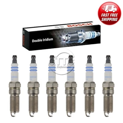 Genuine BOSCH Double Iridium Spark Plug 6PCS for Ford Transit-150/250/350 V6 - Image 1 of 4