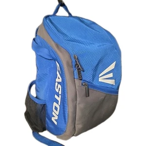Blue Easton Game Ready YOUTH Backpack Baseball Softball Blue Gray Athletic - Picture 1 of 17