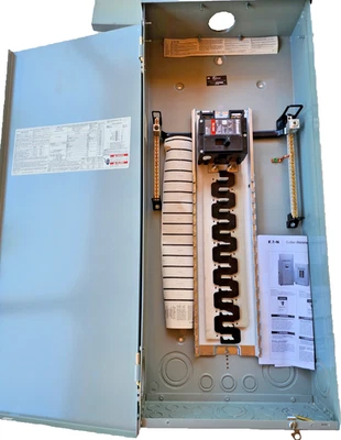 Eaton BR3040B200R Load Center, 120/240Vac, 200 Amp, Main Breaker - Image 1 of 4