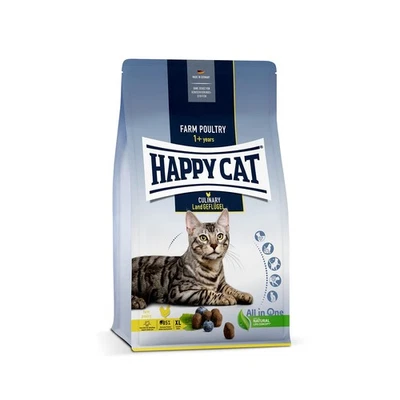 Happy Cat 70569 Culinary Adult Land Geflügel Trockenfutter für Katzen 13 kg