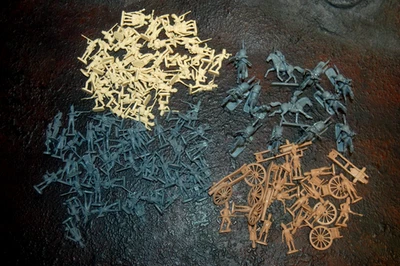 1/72 Lotto Napoleonico Guardia Imperiale Artiglieria Scots Corazzieri ESCI OOP - Immagine 1 di 4