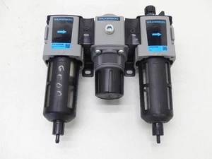 Wilkerson F18-02-SK00B R18-02-F000B L18-02-KK00B Compressed Air Filter w/ Gauge - Picture 1 of 9