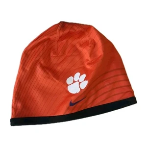 Nike Clemson Tigers Reversible Entrenamiento Tejido Gorro 813885-820 Naranja Talla Única - Imagen 1 de 9