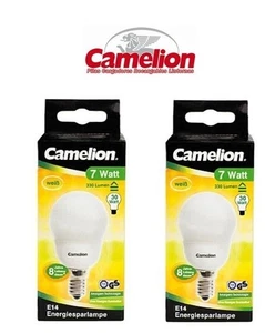 2 x Bombilla Bajo Consumo Globo - CG50 - 7W - E14 - 330lm - 4000K - Imagen 1 de 1