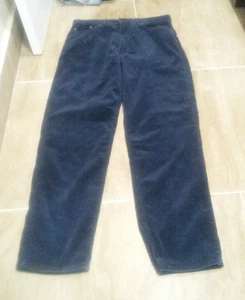 Vintage 90er Herren Levi's Signature 540 Cord Hose Relaxed Fit Blau 34x30 - Bild 1 von 8