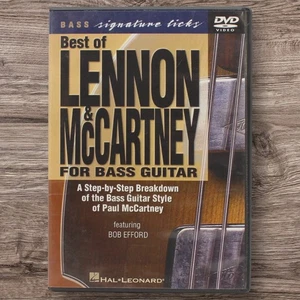 Hal Leonard: Best of Lennon & McCartney: Bass Guitar: DVD FREE SHIPPING - Picture 1 of 4