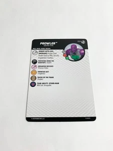 Prowler # 004 2020 HeroClix (Card Only) - Picture 1 of 2