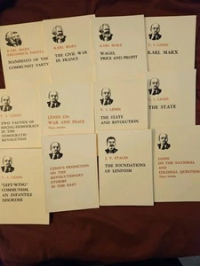 Dozen (12) "Communist Classics" by Marx, Engles, Lenin, Stalin. Only $8.17/book. - Picture 1 of 24