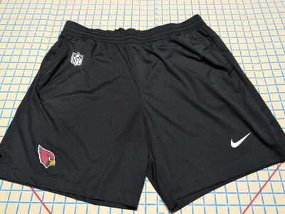 Arizona Cardinals Nike Dri Fit NFL On Field Apparel Black Shorts Mens XL ~4 - Image 1 of 4