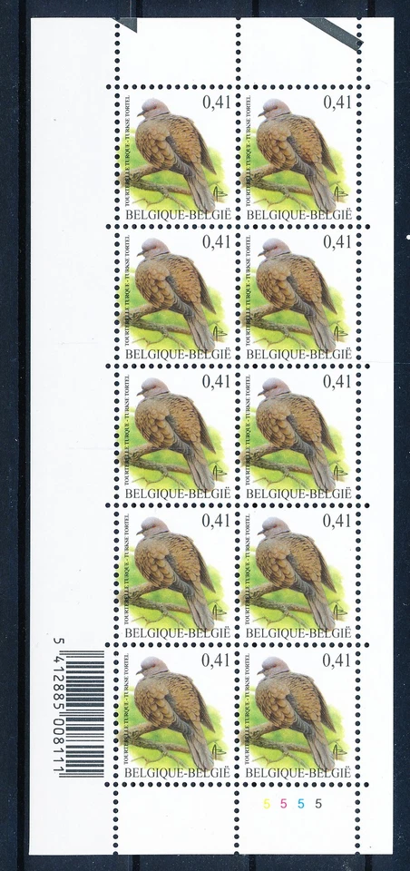 LS63177 Belgium Buzin animals birds good sheet MNH - Image 1 of 1