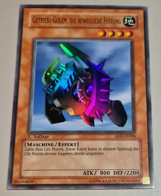 Getriebe-Golem, Die Bewegliche Festung # AST-DE018 Ultra Rare Ancient Sanctuary - Bild 1 von 4