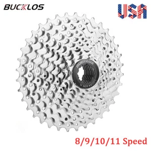 8/9/10/11S MTB Cassette 11-32/36/40/42/46/50T Road Bike Sprocket fit Shimano HG - Picture 1 of 15